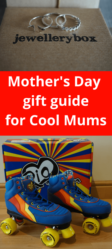 Mother's Day gift guide for cool mums #mum #mothersday #gifts #skates #rollerskates #jewellery #jewellerybox #deocrative #lightbox #cars #supercars 
