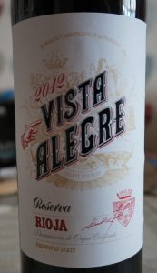Vista Alegre label