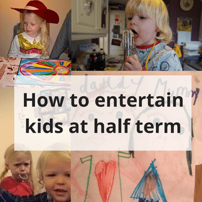 How to entertain kids at half term #halfterm #holidays #schoolbreak #children #activities #kidsactivities