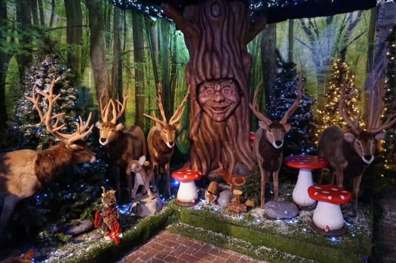 Santa's Grotto at Wyvale Garden Centre Enchanted Forest