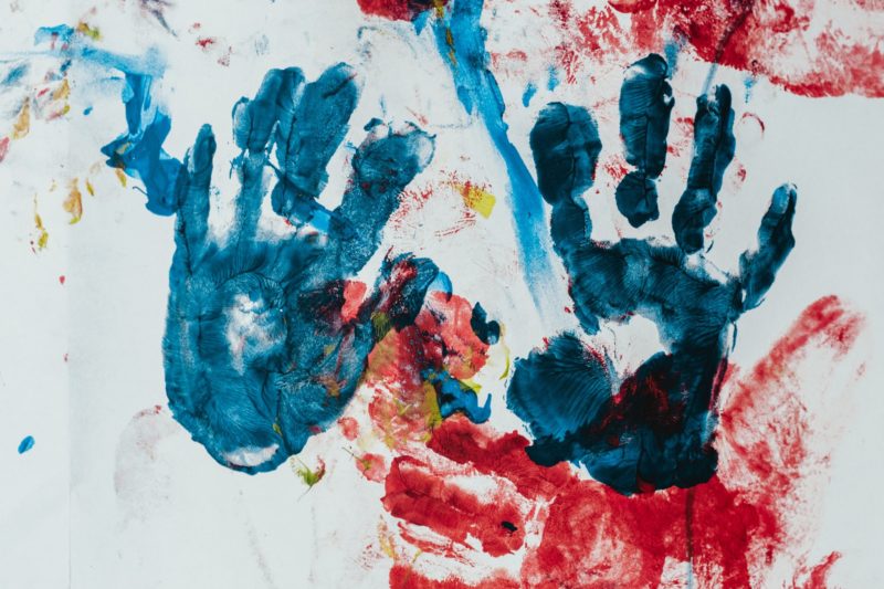 Child handprint