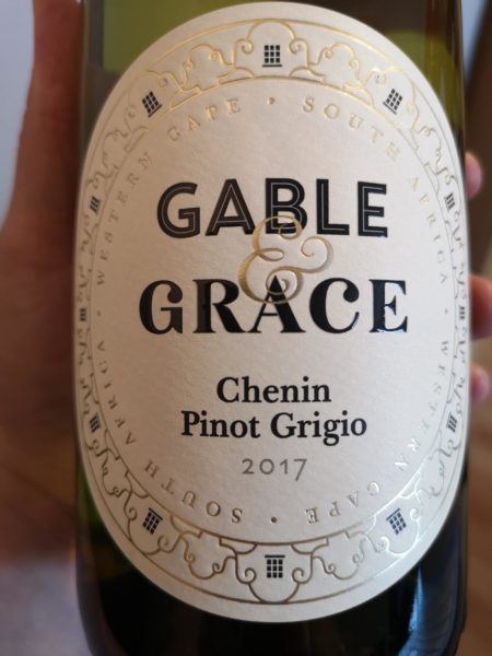 Gable & Grace Chenin Pinot Grigio Label