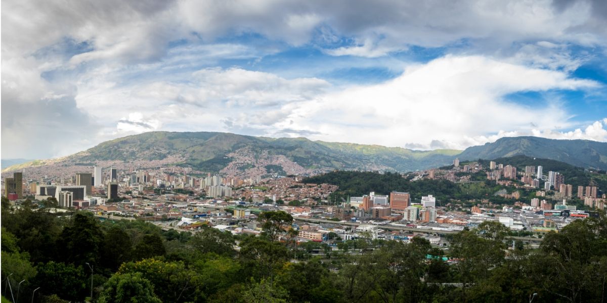 Explore Medellin panorama of Medellin