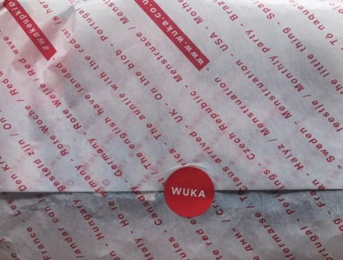 WUKA period pants review packaging