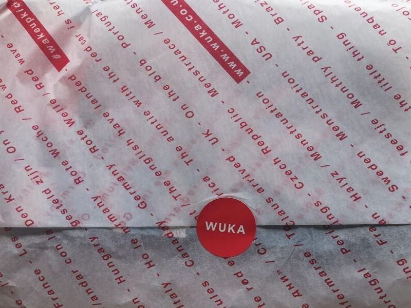 WUKA period pants review packaging