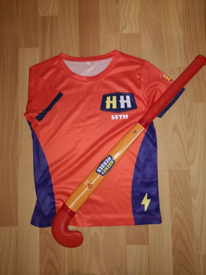 Hockey Heroes T-Shirt and Stick